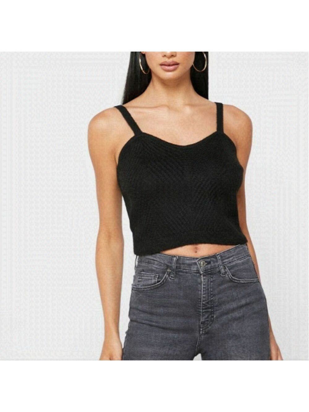 New Vero Moda | Joleen Knit Tank in Black